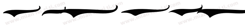 BAGWELL Regular字体转换
